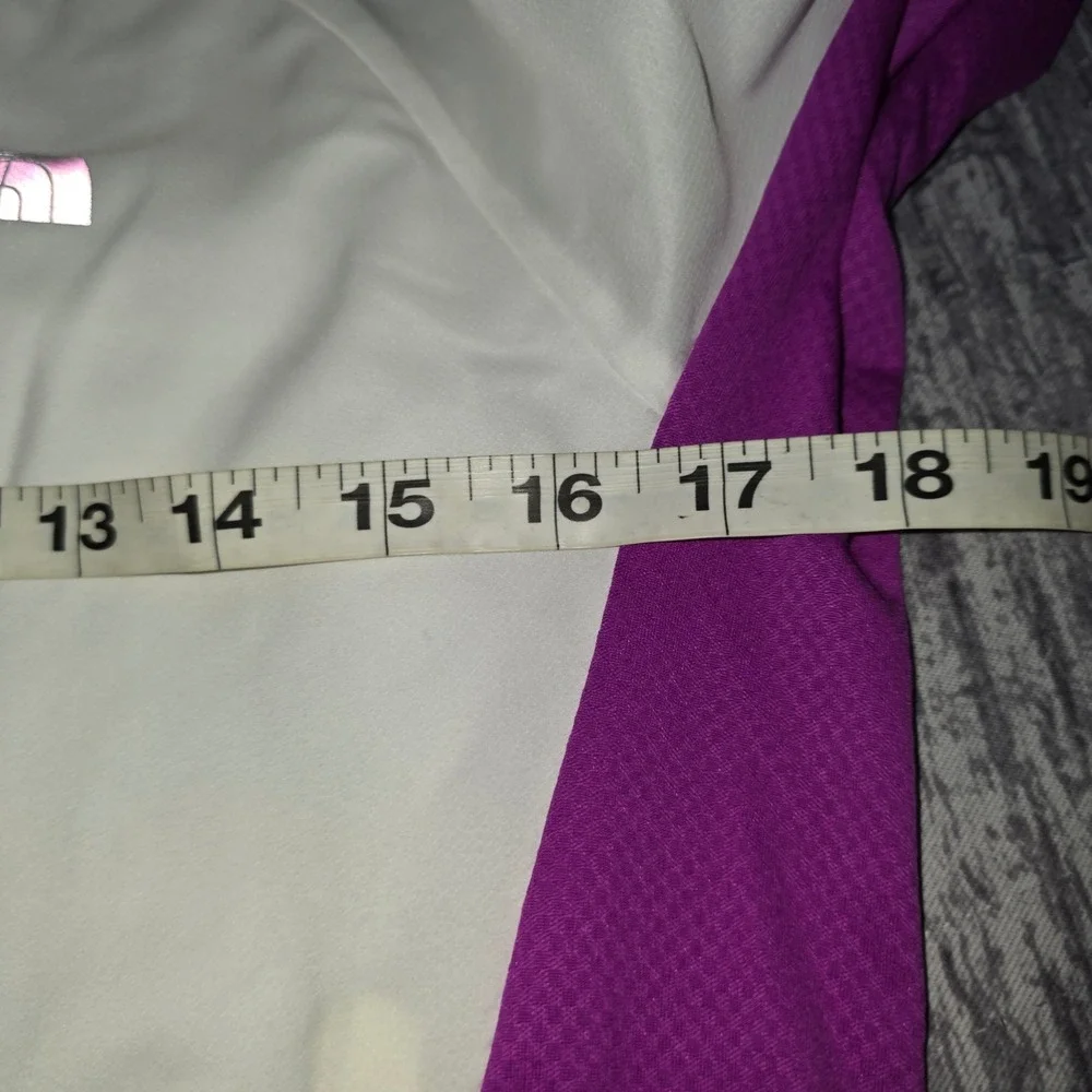 The North Face Flight‎ Series Womens Medium White Purple Running Jacket FlashDry